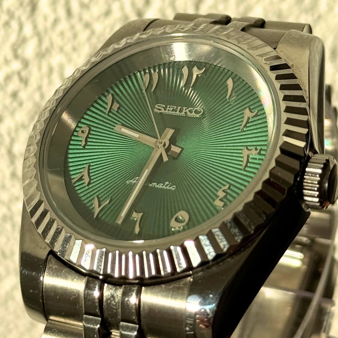 VEDOIR Monarch – Green Arabic Dial