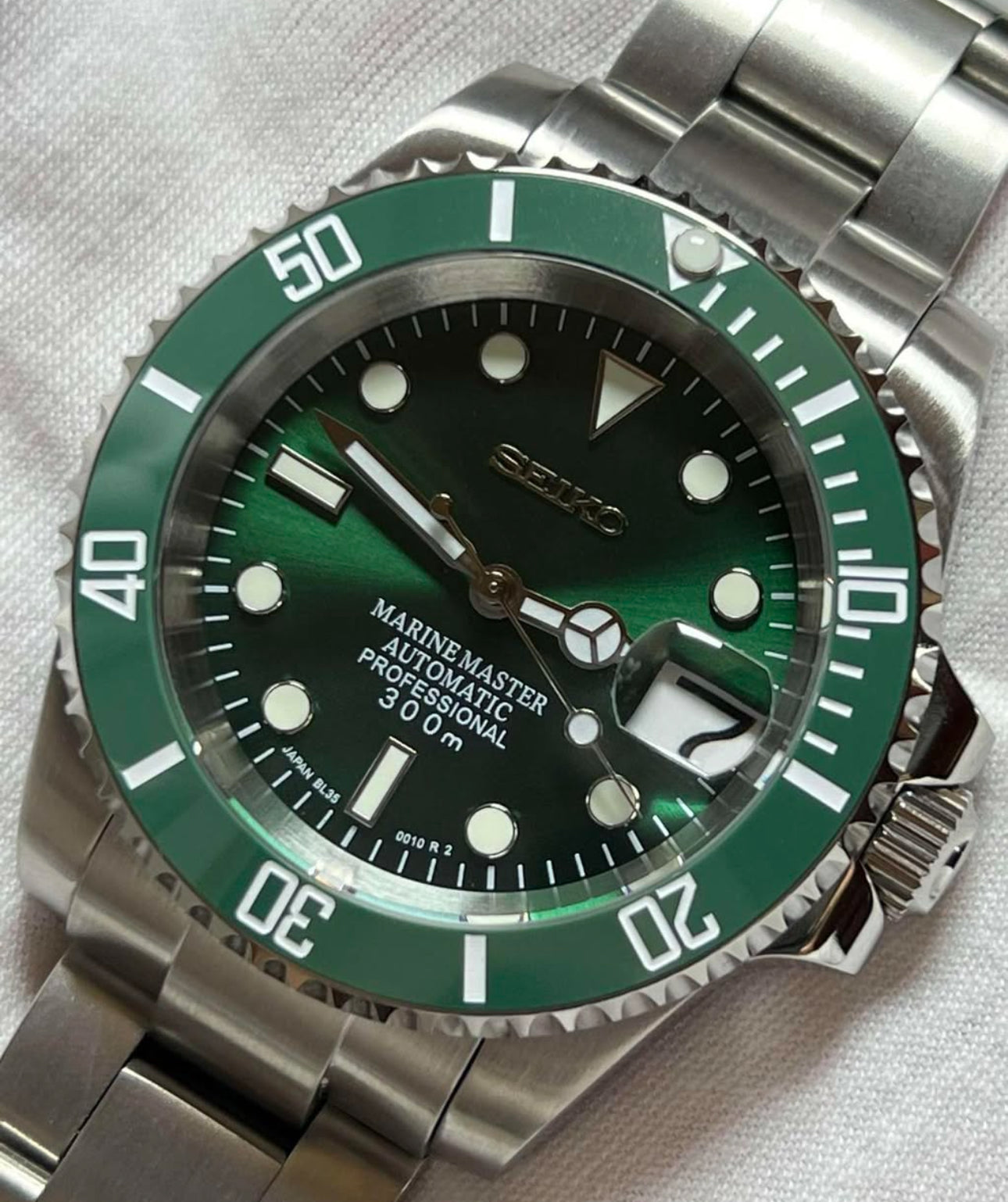 Legacy green dial 