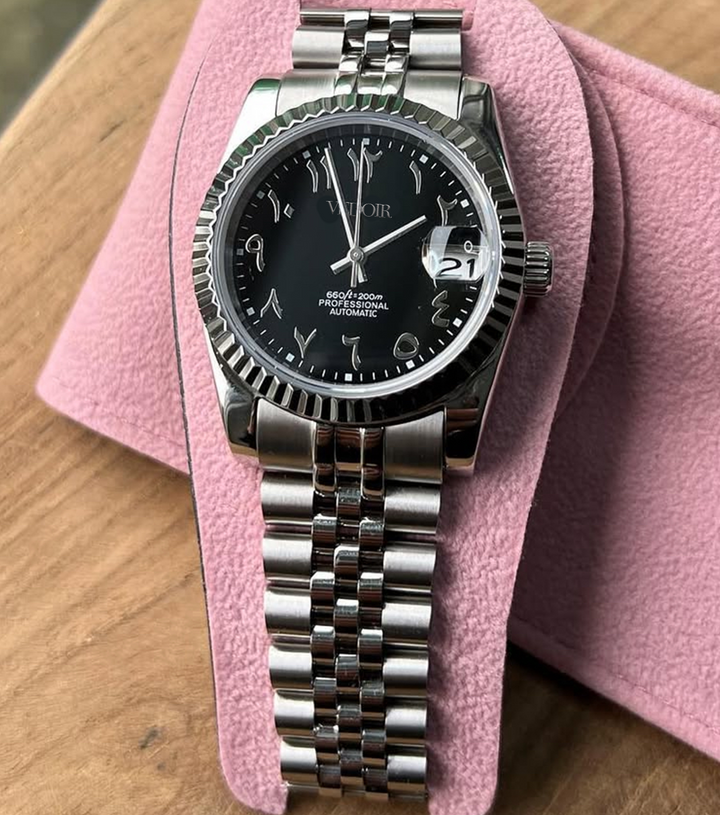 Monarch Arabic Black dial
