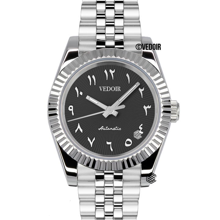 Monarch Arabic Black dial