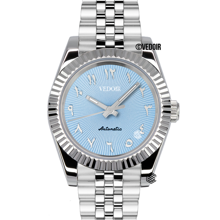 Monarch baby blue arabic